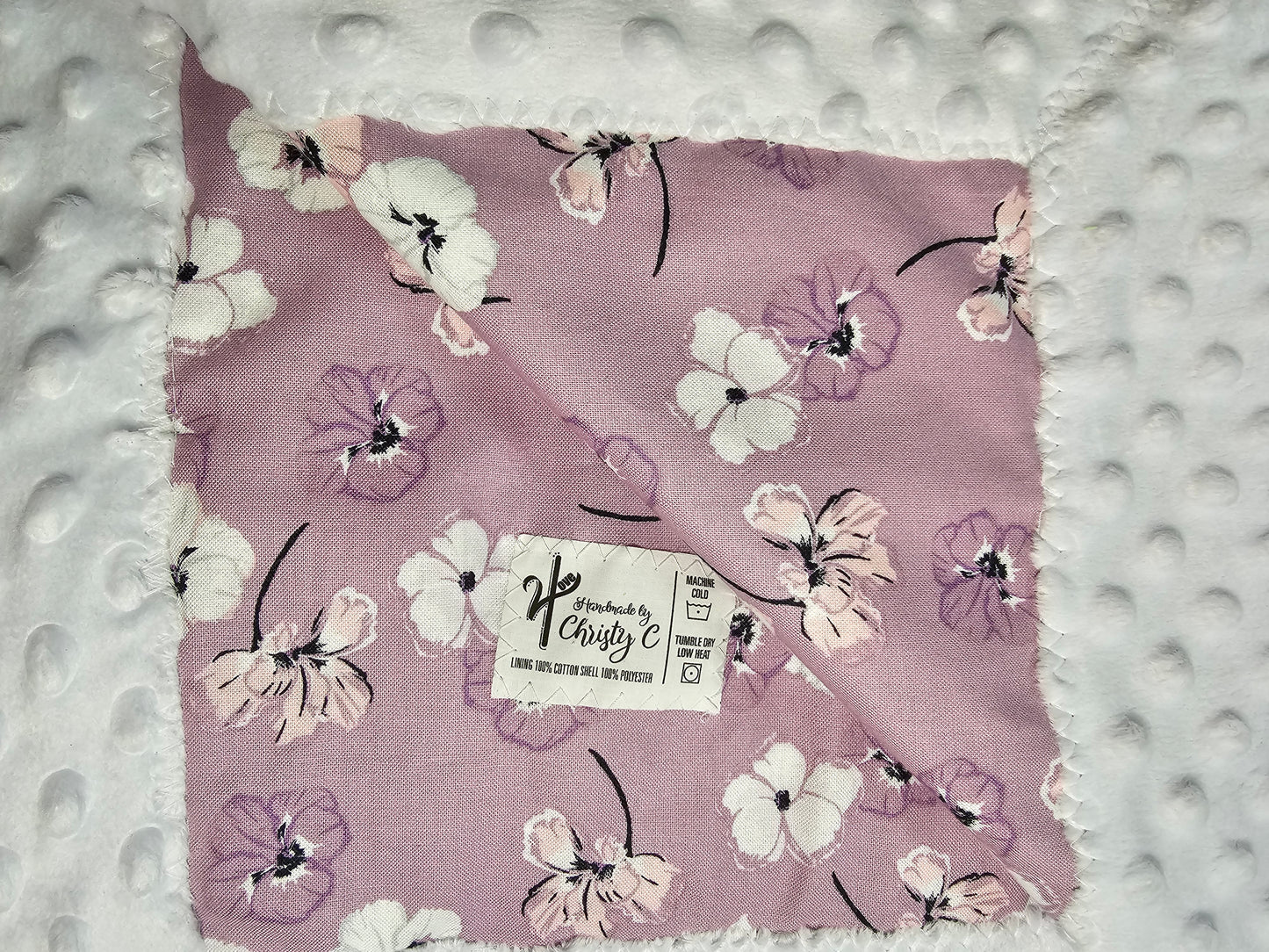White and pink flowers