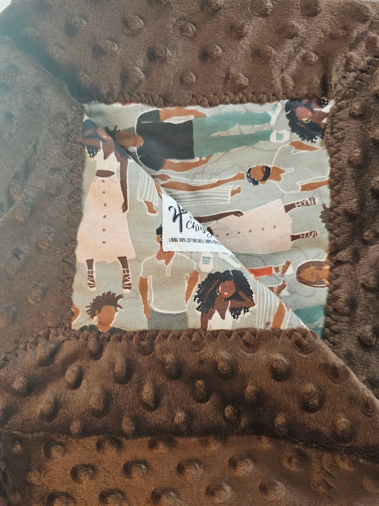Young Women and Men Chocolate Brown
