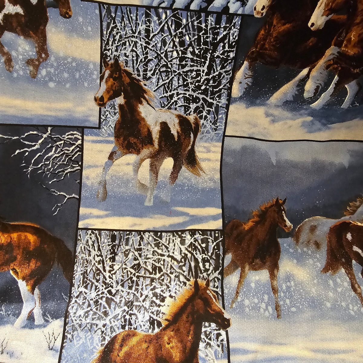 Winter Horses
