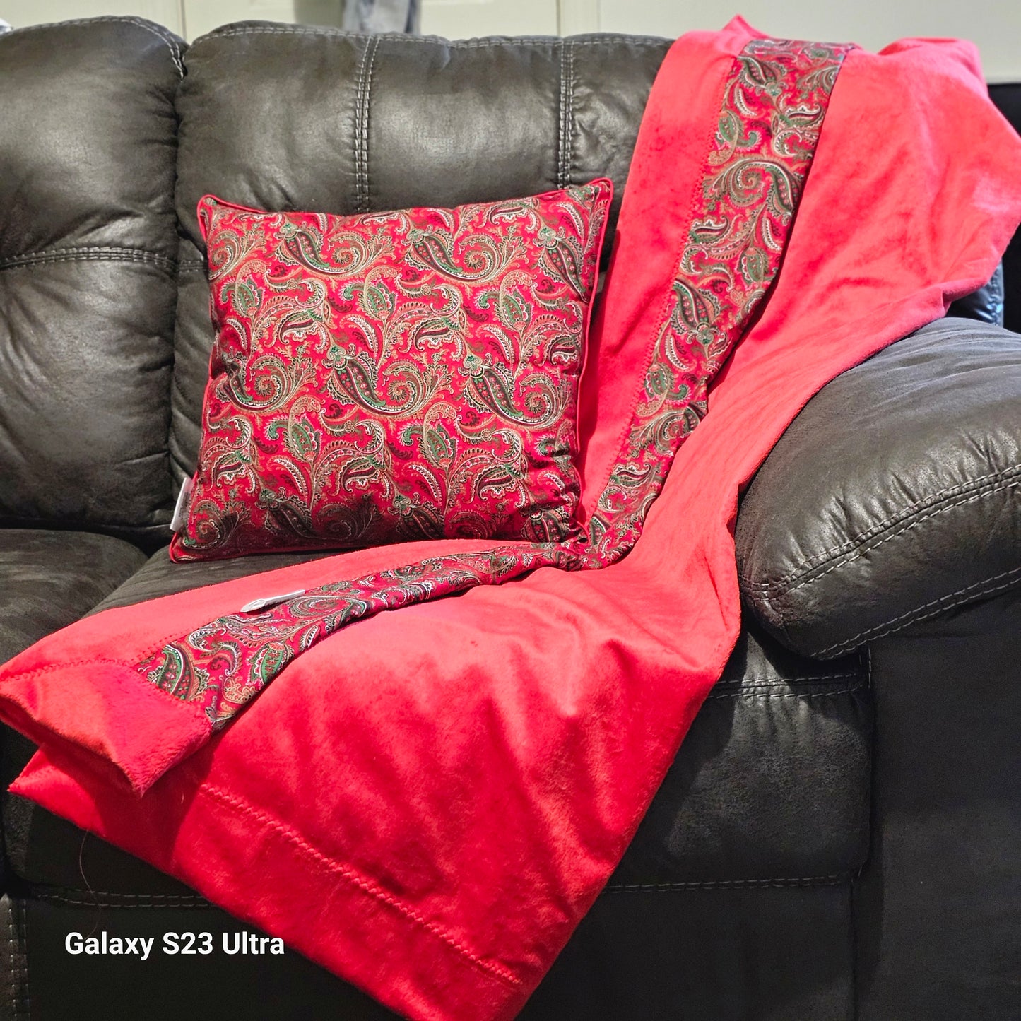 Red Paisley Christmas